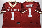 Youth Oklahoma Sooners 1 Kyler Murray Red 47 Game Winning Streak College Football Jersey,baseball caps,new era cap wholesale,wholesale hats